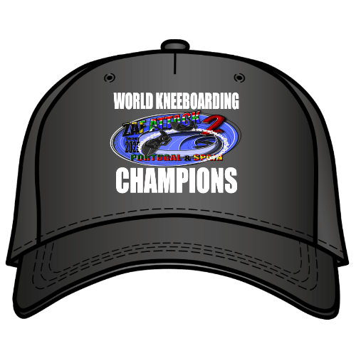 World kneeboarding Champions Teeprint